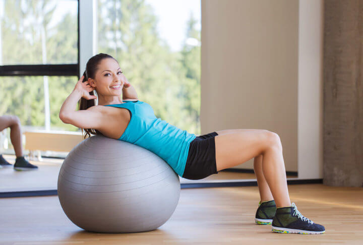 mejores ejercicios con fitball