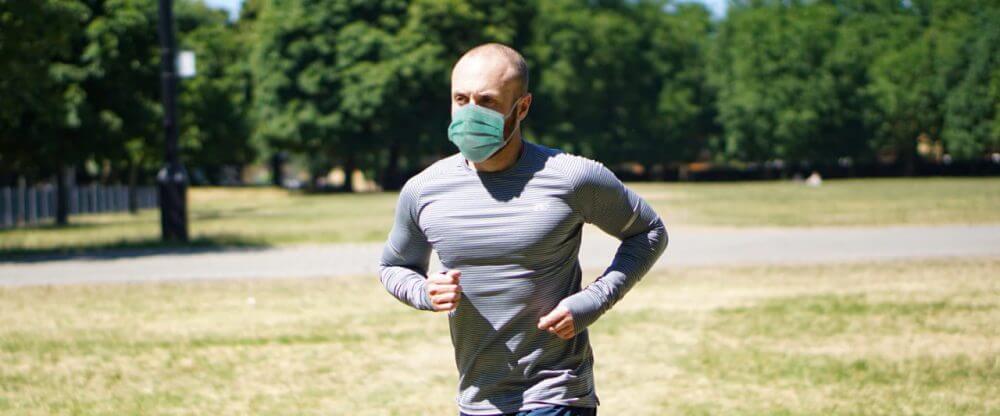 correr tomando medidas coronavirus