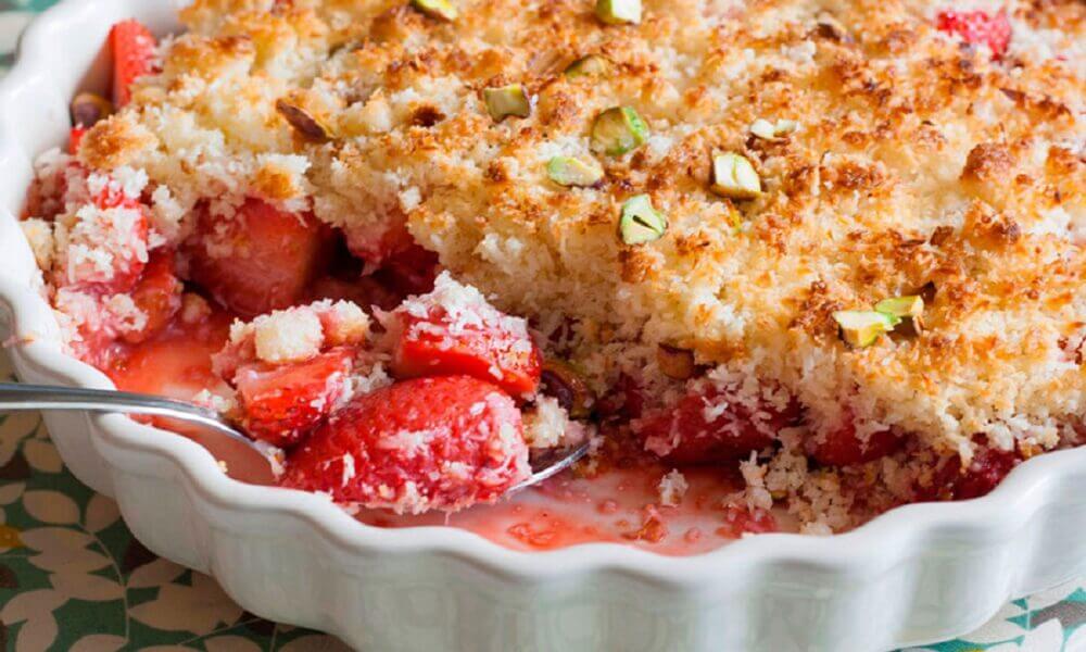Retas de postres fáciles hacer con fresas