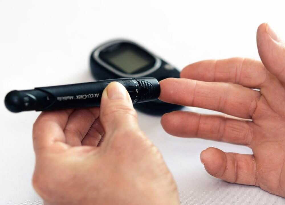 control glucosa para la alimentación de un diabético antes y después de hacer ejercicio