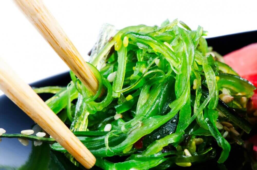 Ensalada de algas wakame