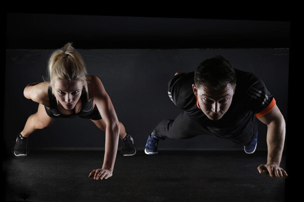 Flexiones en casa