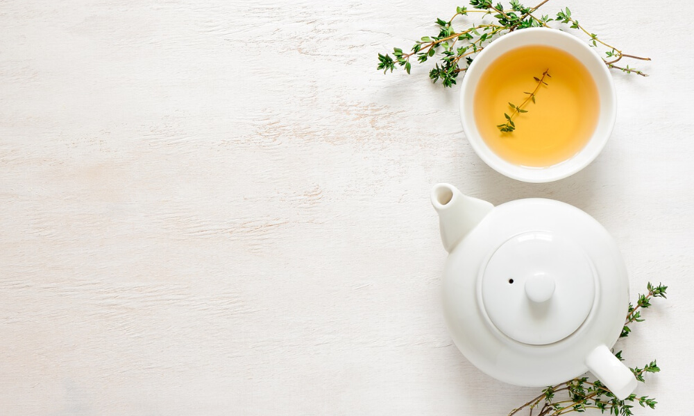Té diurético para eliminar el exceso de agua