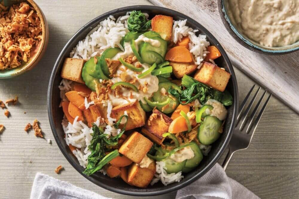 veggie bowl poke
