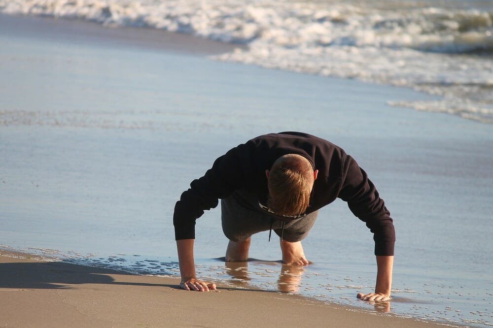 Flexiones para ganar fuerza explosiva