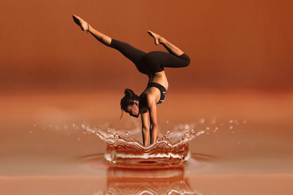 Práctica de yoga
